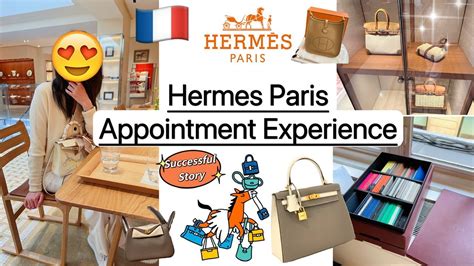 hermes appointment in paris.